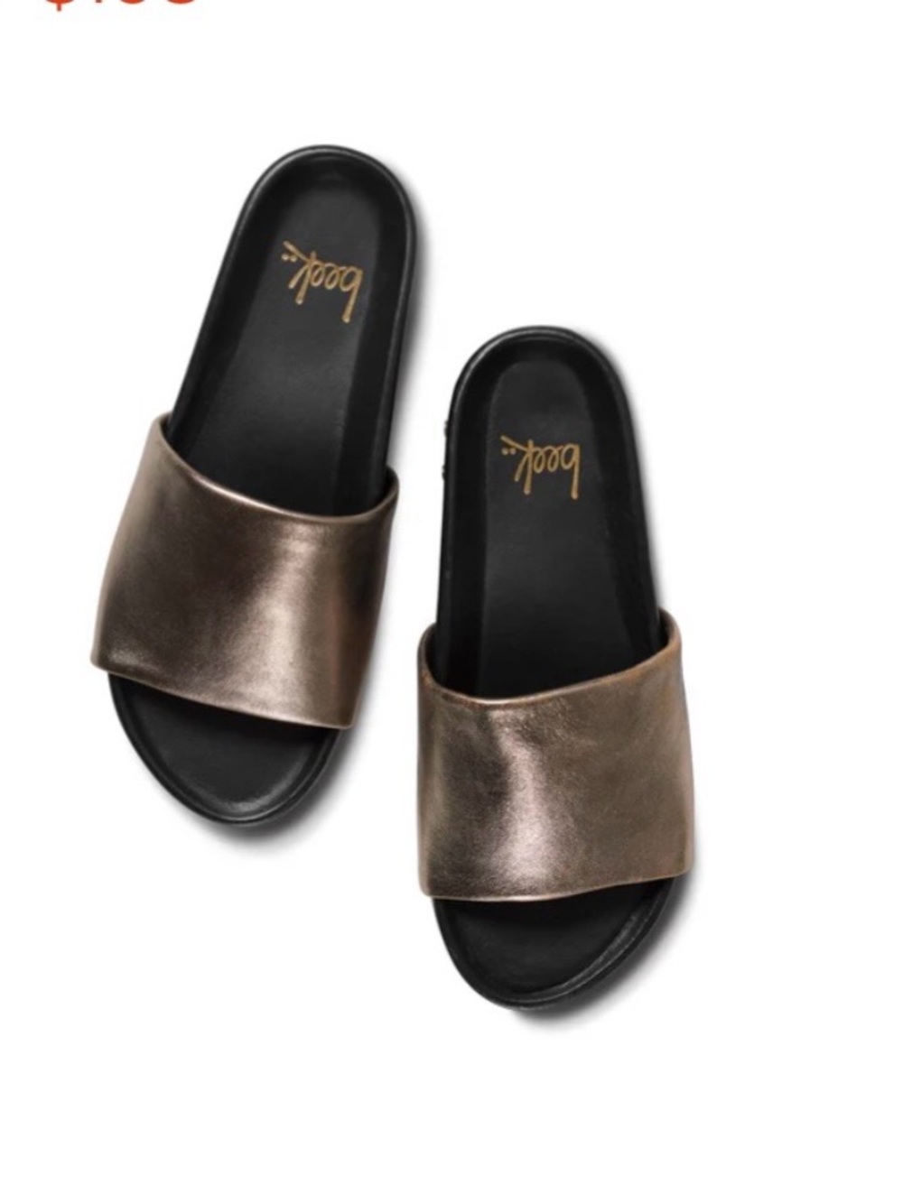 BEEK Pelican Leather Platform Sandal/Free People